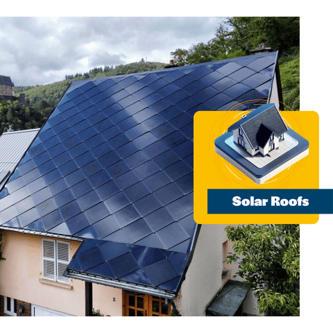 Solar roofs