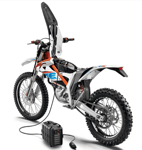 Electric Dirt Bike battery charging