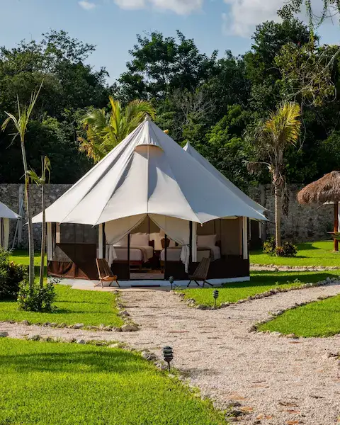 glamping Xakluum en la ruta de los cenotes