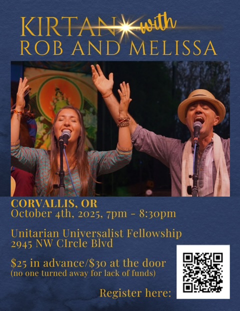 Kirtan With Rob & Melissa, 10/4