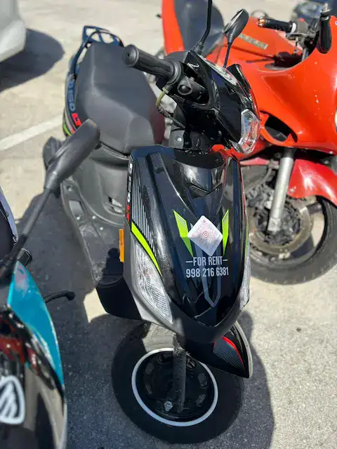 alquiler de motos puerto morelos