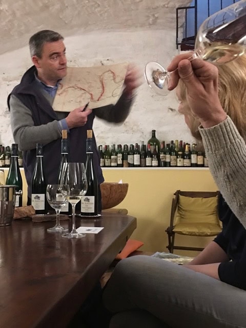 German wine tasting