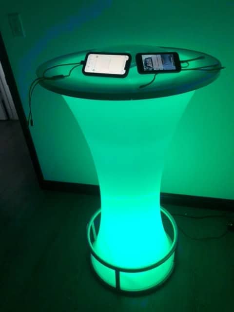 LED Charging Station rental for events in Los Angeles, Orange County, and nationwide