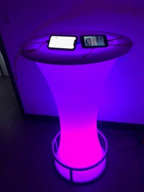 LED Charging Station rental for events in Los Angeles, Orange County, and nationwide
