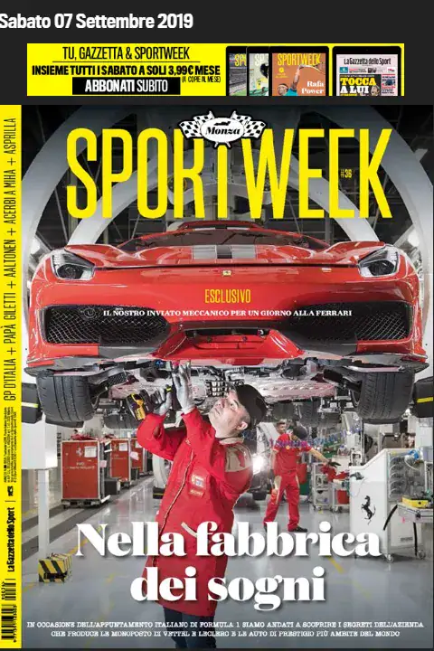 SportWeek - Prima Pavimenti in resina per Ferrari Maranello