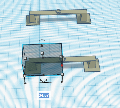 resizing box length in tinkercad