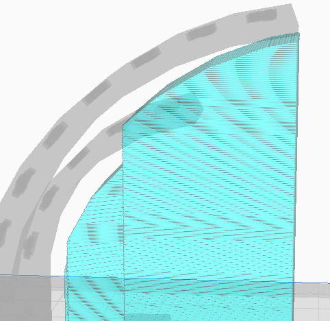 cura high support xy distance example