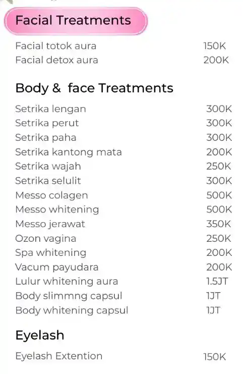 Facial Treatments