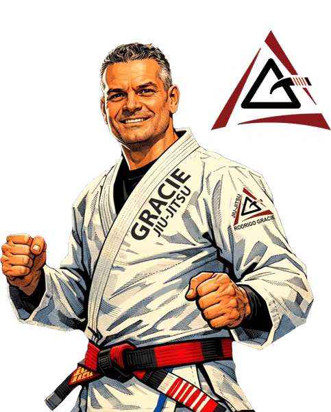 Rodrigo Gracie desenho