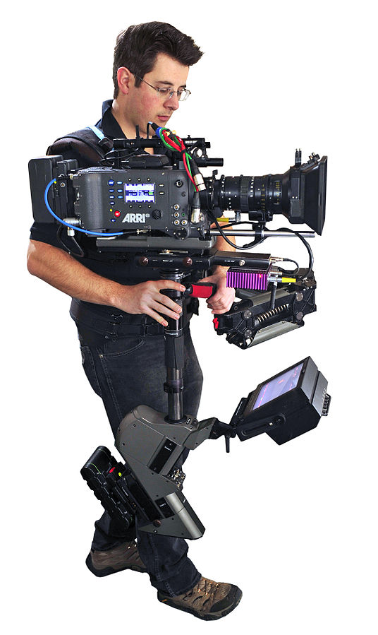 Steadicam-Operator im Einsatz (Foto: Steadicam)