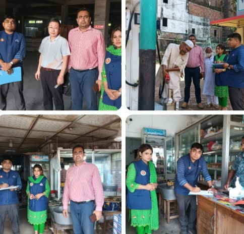 বিএসটিআই’র সার্ভিল্যান্স অভিযান, নরসিংদীতে পণ্যের মান ও মাপে তদারকি