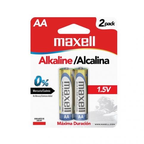 BATERIA MAXELL LR-06 AA ALKALINA BLISTER X 2