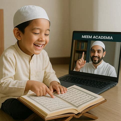 kid learn Quran with thajweed through quran class online