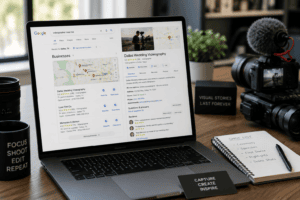 Local SEO for Videographers improving Google Maps visibility and local client inquiries.