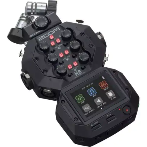 Zoom H8 8-Input / 12-Track Portable Handy Recorder - Image 3