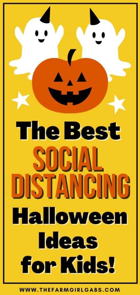 Halloween is not canceled. You can keep your distance and still have fun this fall. Here are fun social distancing Halloween ideas to help you and your family have a spooktacular Halloween. Check out these fun ways to celebrate while social distancing. These no contact Halloween ideas are fun and safe.