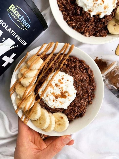Mocha Protein Overnight Oats