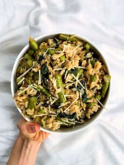 20 Minute Spring Risotto 