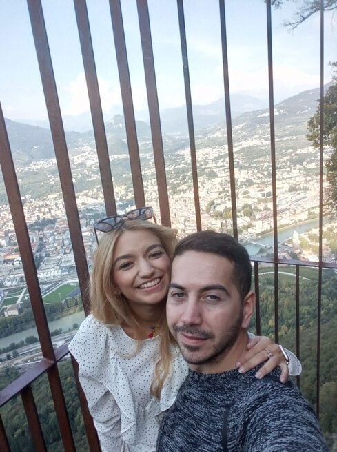 Vista panoramica su Trento - Viaggiandopercaso