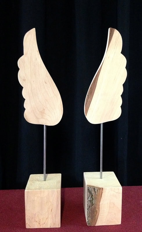 Engelsflügel, 53 cm, Holzdeko