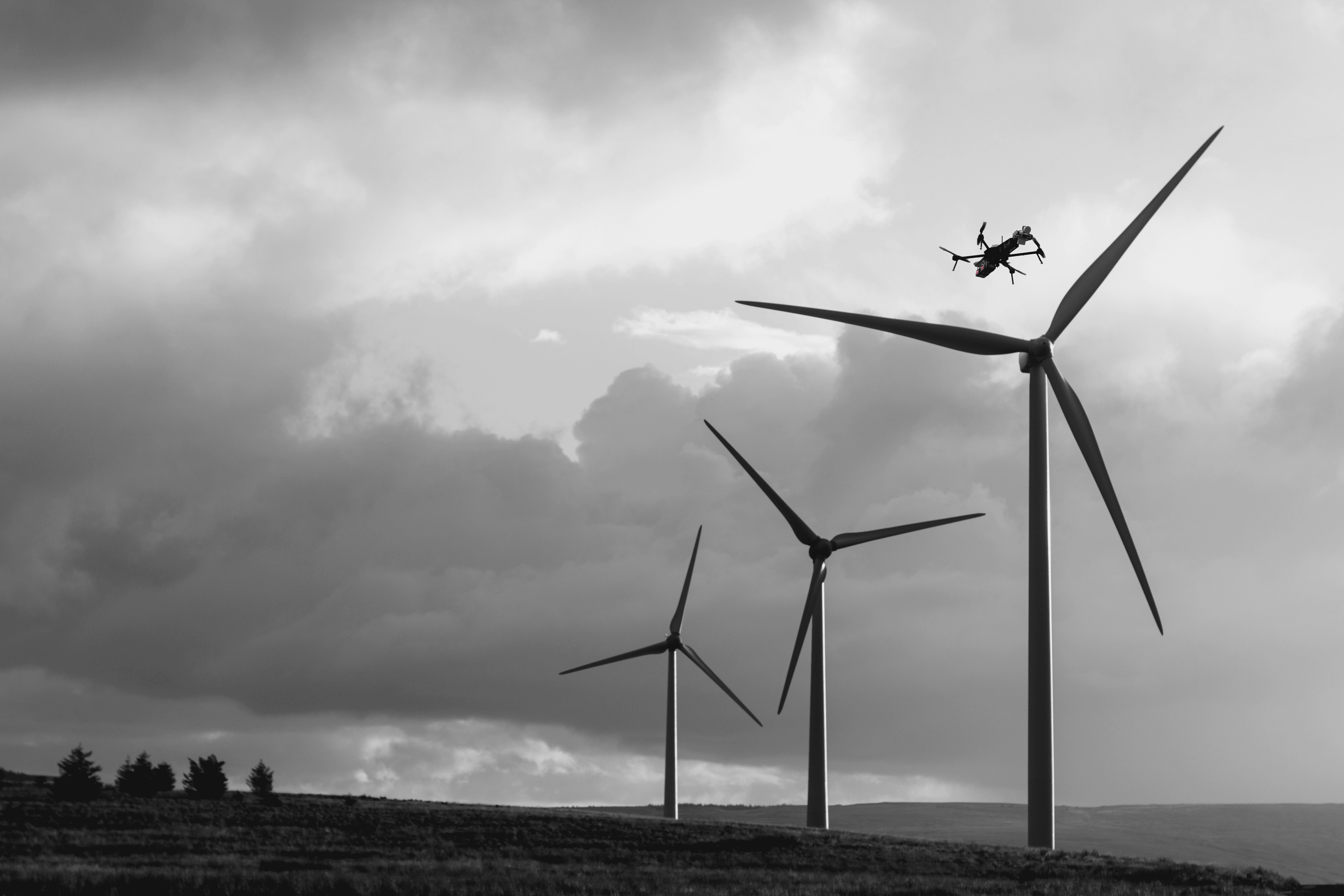 Autonomous inspections of wind turbines