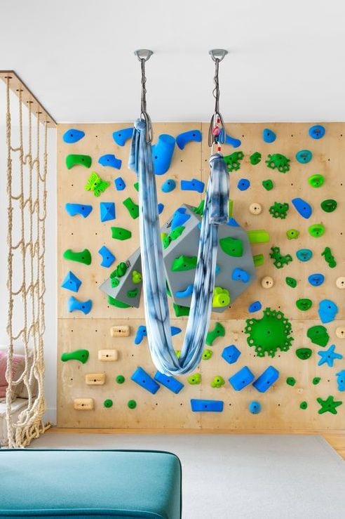 accent wall 25 Rooms That Prove You Need an Accent Wall in Your Home accent wall ideas rock climbing 1660161928