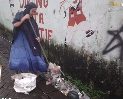 Hujan Deras Guyur Makassar, Ketua RT di Rappokalling Tetap Siaga Cegah Banjir