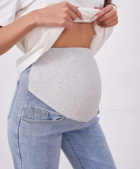 Alternative view of Голубые джинсы moms для будущих мам Siam