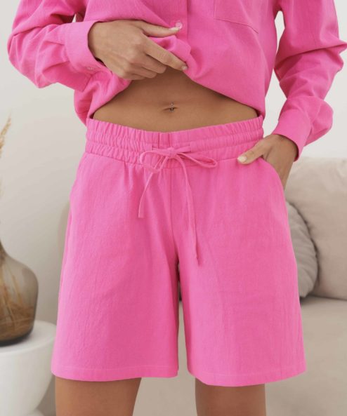 Alternative view of Розовые шорты для будущих и кормящих мам Breeze