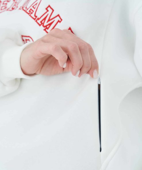 Alternative view of Молочный тёплый свитшот для будущих и кормящих мам Super Mama