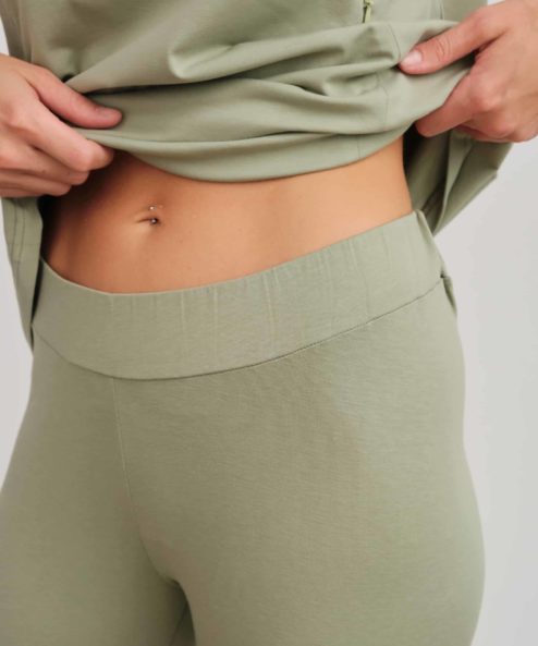 Alternative view of Фисташковые велосипедки для будущих и кормящих мам Manila