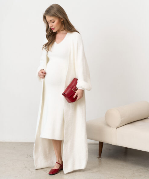 Молочный комплект из пушистой пряжи Opal