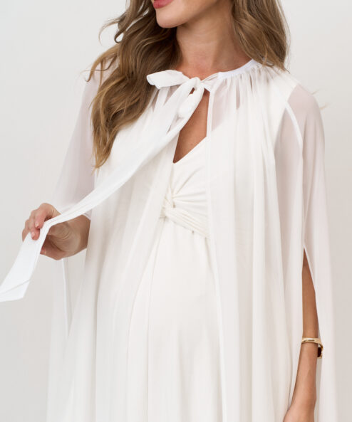 Alternative view of Молочная шифоновая накидка Diva