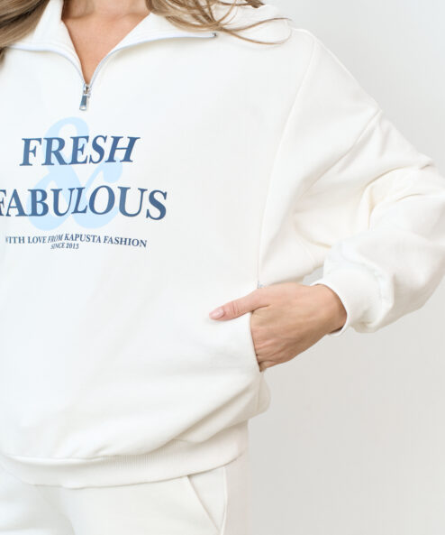 Alternative view of Молочный свитшот для будущих и кормящих мам Fresh & Fabulous