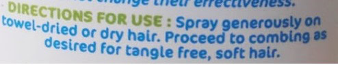 mamaearth hair detangler usage instructions.