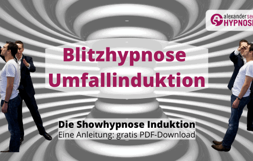 Blitzhypnose lernen Umfallinduktion Anleitung