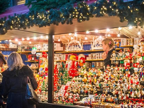 Marchés de Noël d'Édimbourg