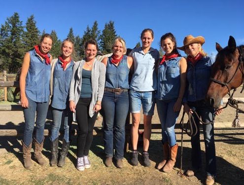 volunteers at Campbell Hills