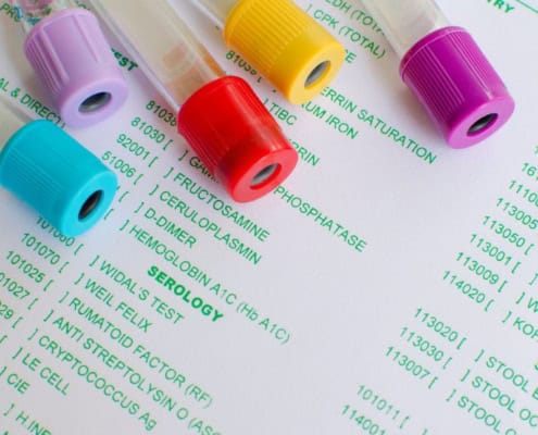 different colored blood collecting tubes and their uses