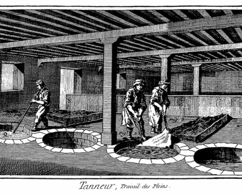 Tanneurs - Travail des pleins - Les balades numériques