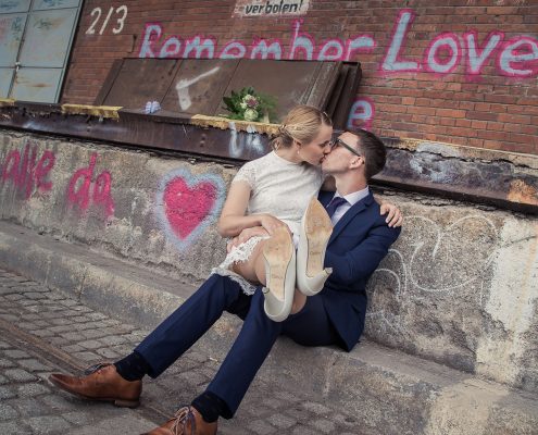 Hochzeitsshooting am Zughafen in Erfurt