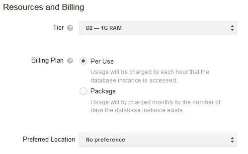 google cloud sql