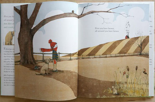 from Julie Fogliano and Erin E. Stead, and then it’s spring