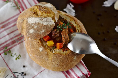 Vegetarischer Linseneintopf 9 Gulaschsuppe