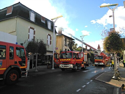 Un incendie ravage une maison avenue Alsace Lorraine
