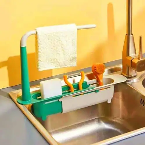 SUPPORT DE RANGEMENT POUR ÉVIER, LAVABO, ETC – Image 5