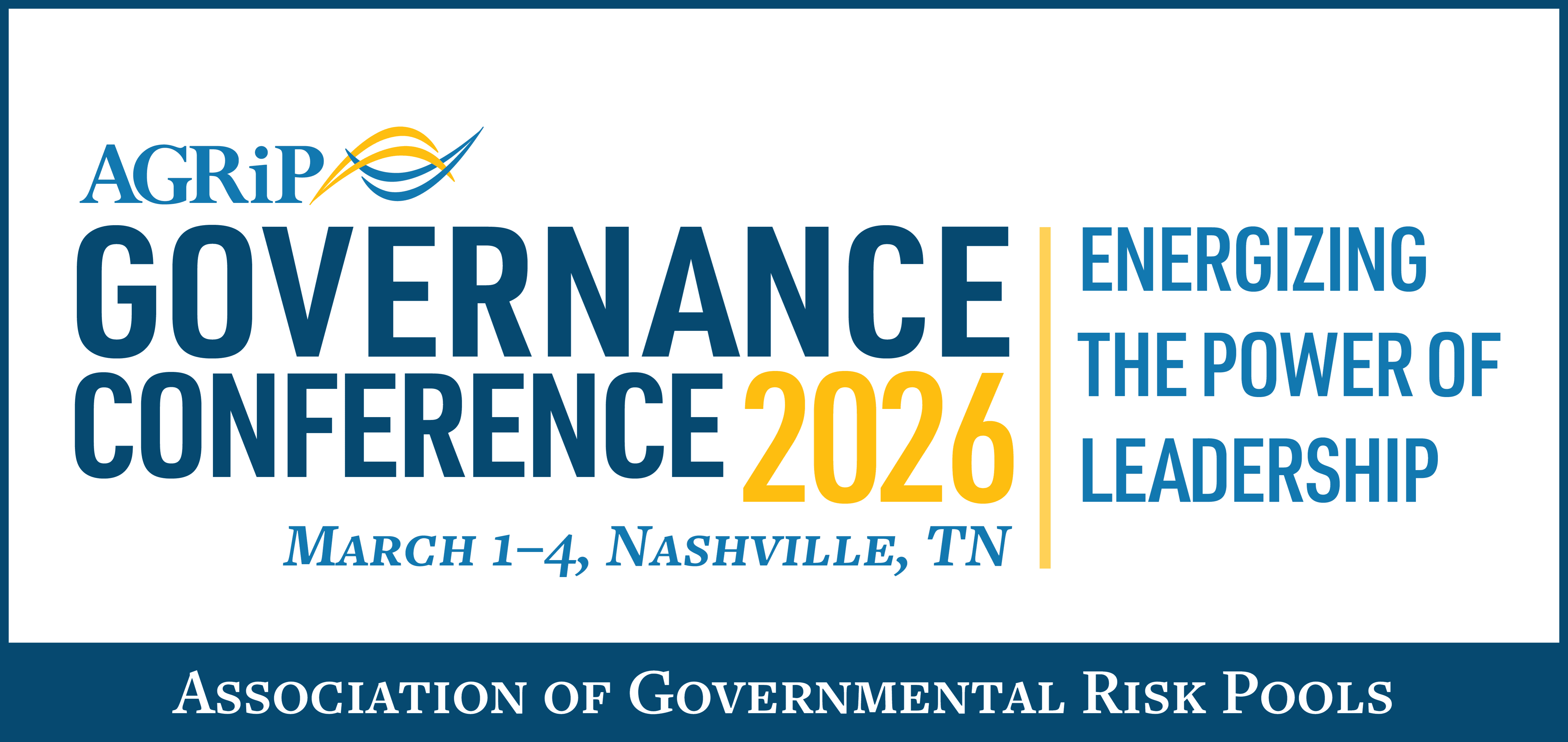 AGRIP Governance Conference 2026 logo