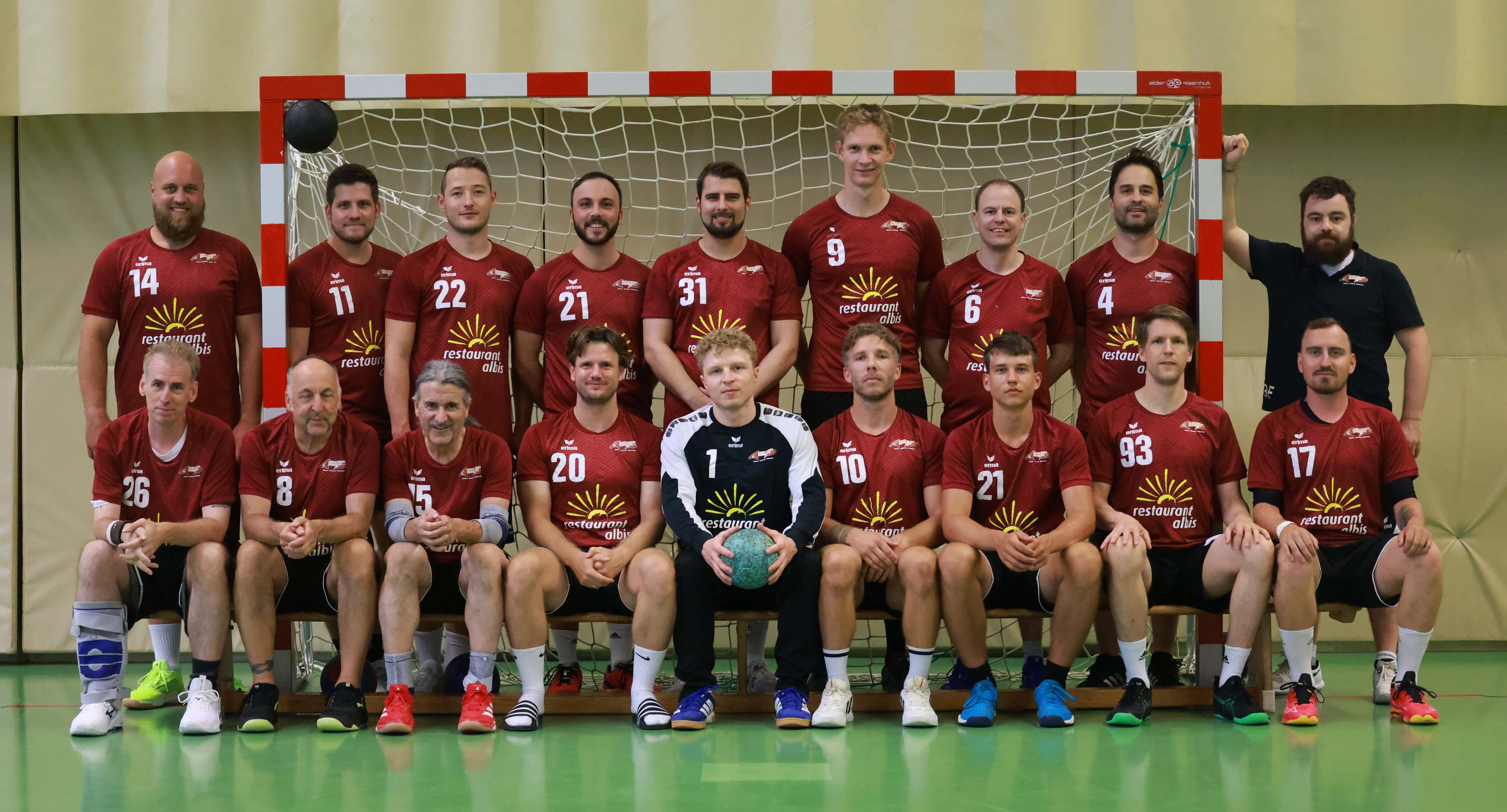 Spielfoto des Handballvereins Albis Foxes