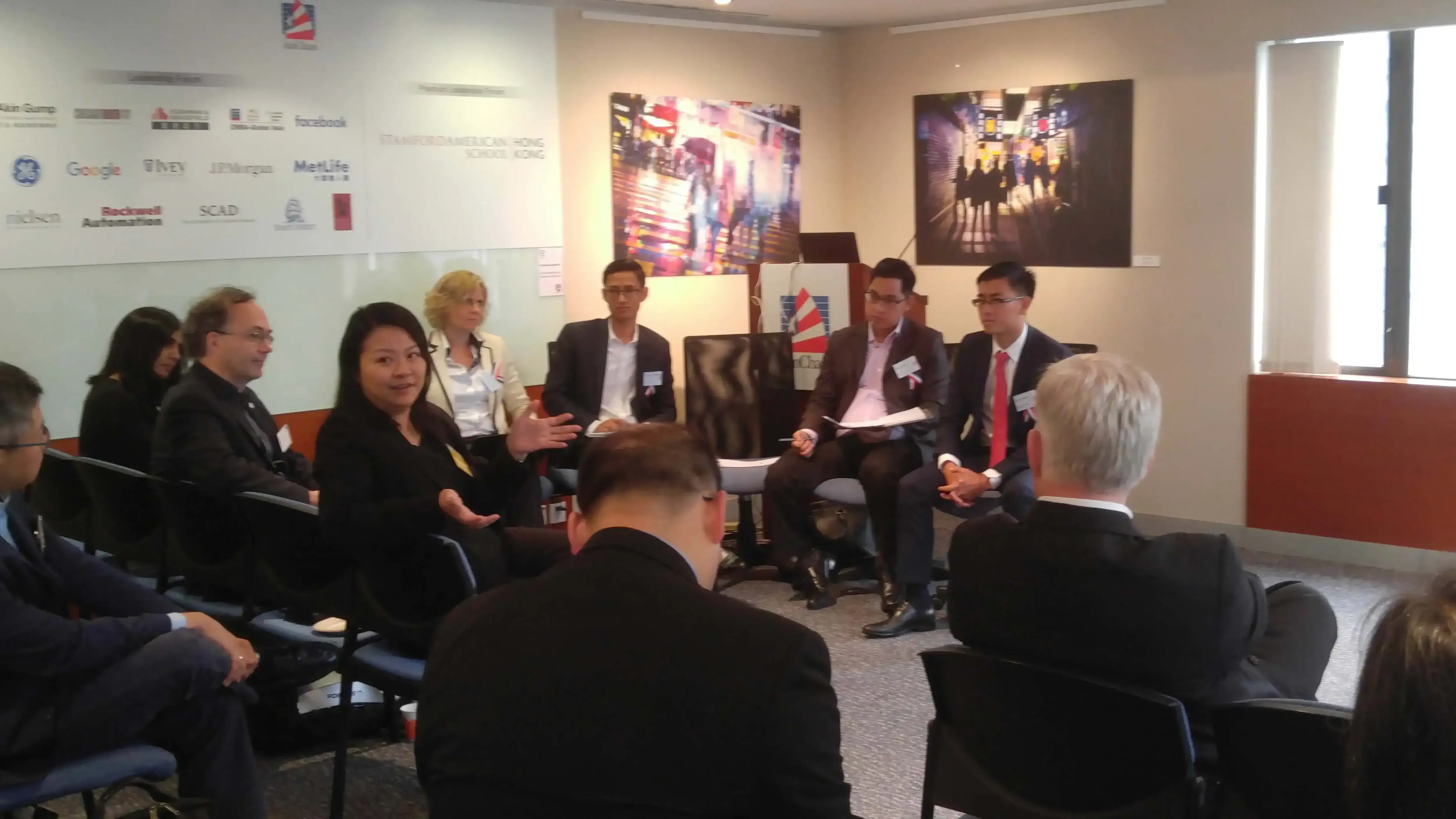 Sally Peng speaking