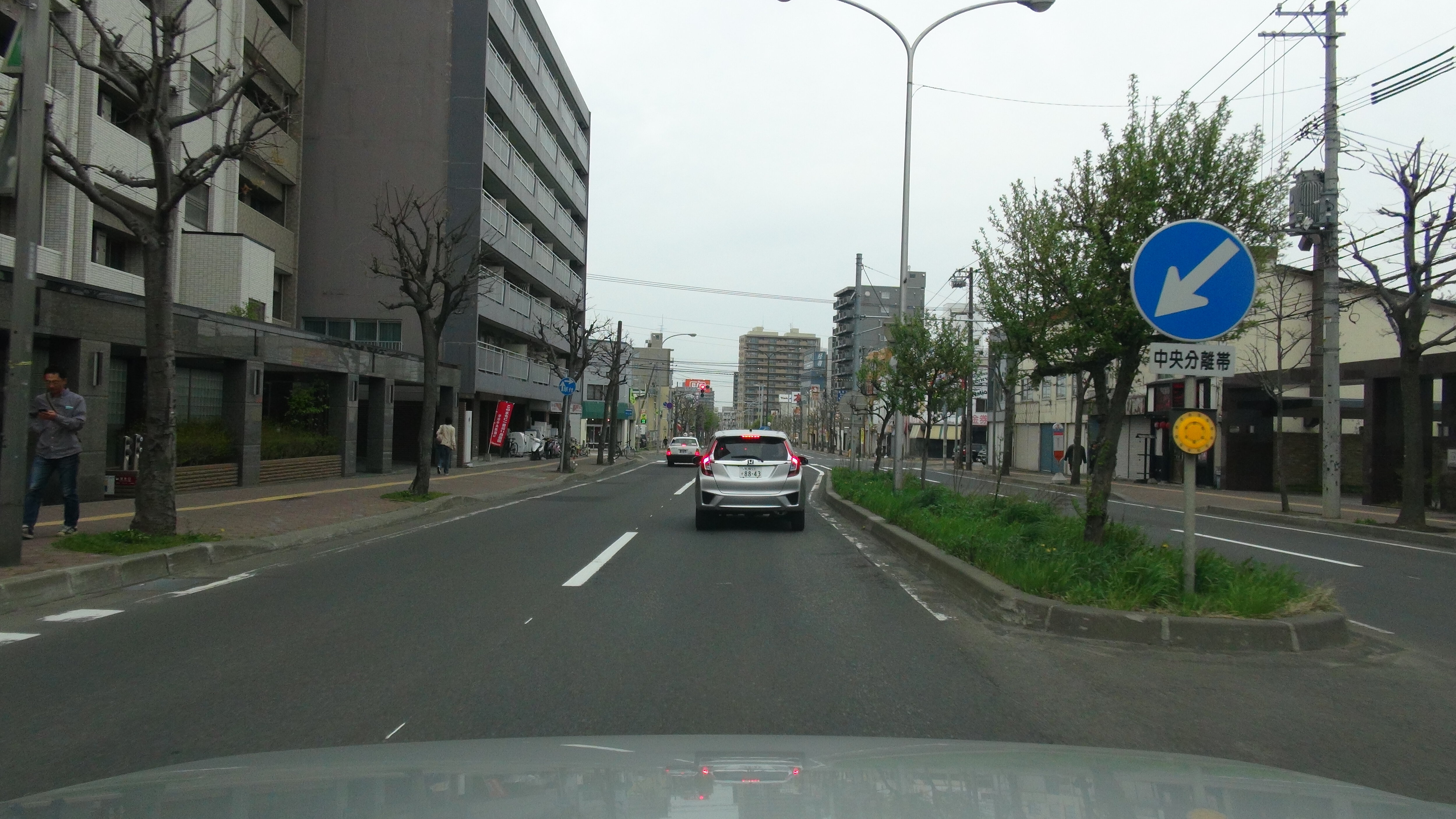 札幌市街の幹線道路